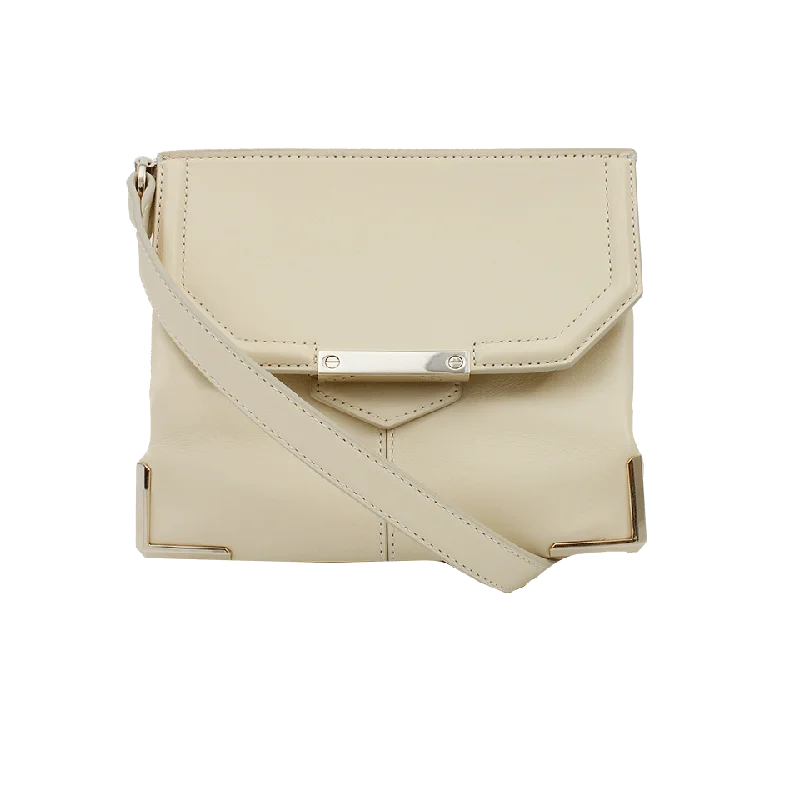 Trendy women's bags with subtle metallic finish and functional design for versatile wear-Marion Crossbody Foldover Bag