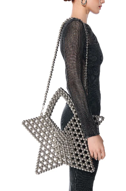 Elegant women's bags with long straps and minimalist design for versatile styling options-MESMERIZE YOU BEADED BAG