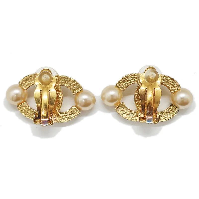 Rings with delicate filigree sapphire settings -Chanel Coco Earring  Pearl G 02A GD  Accessoires