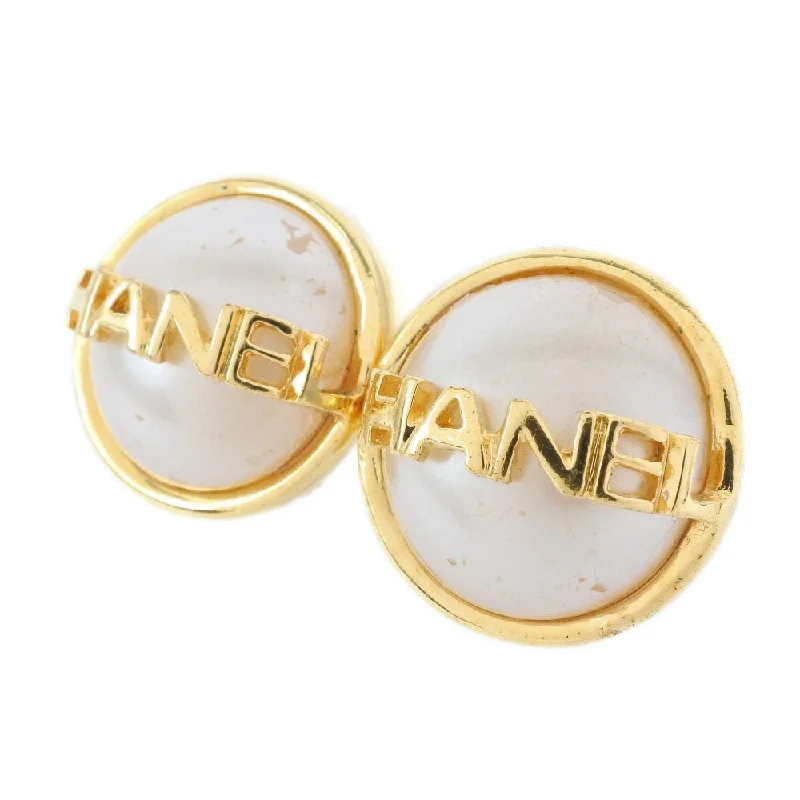 Rings with pink sapphire for delicate charm -Chanel Chanel Earring G   False Pearl  22.6g  【 Secondary】 Earring in