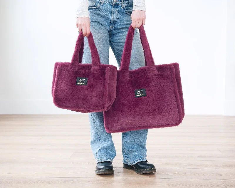 Women's bags with compact size and sleek design for easy travel and everyday use-Annie Bag - Cranberry