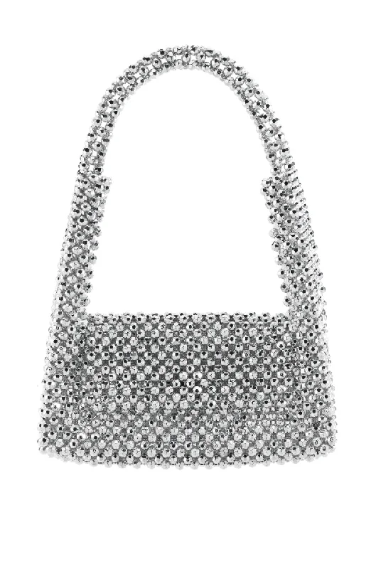 Women's bags with sleek silhouette and smooth finish for everyday wear-LOCKED IN BEADED BAG