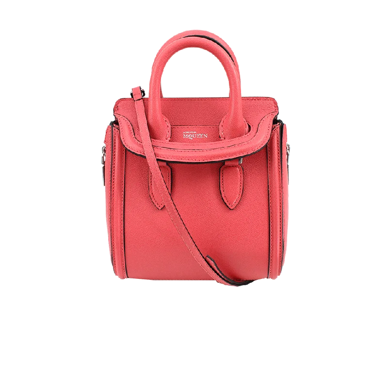 Women's bags with sleek metallic hardware and high-quality leather for premium feel-Geranium Mini Heroine Shoulder Bag