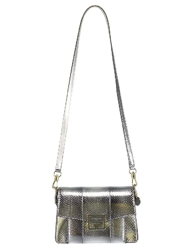 Women's bags with minimalist design and smooth leather finish for subtle elegance-Silver GV3 Small Bag