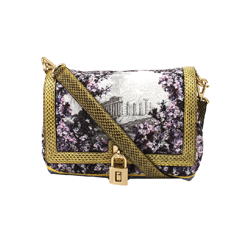 Women's bags with quilted design and chain strap for a sophisticated look-Dolce Print Shoulder Bag