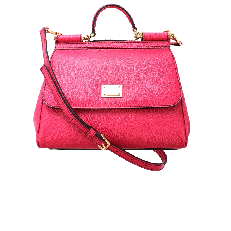 Women's bags with subtle branding and premium material for refined, understated elegance-Miss Siscily Top Handle Bag