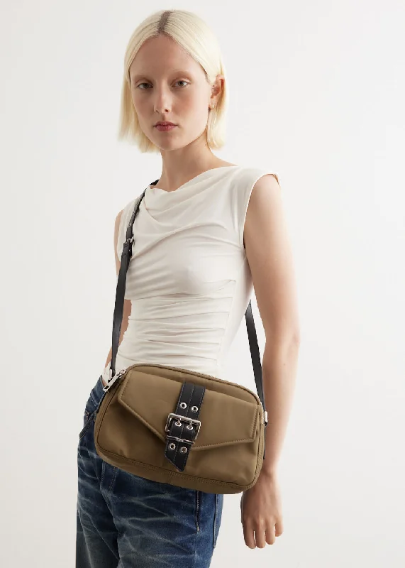 Elegant women's bags with woven texture and metallic chain strap for sophisticated look-Bucky Camera Bag