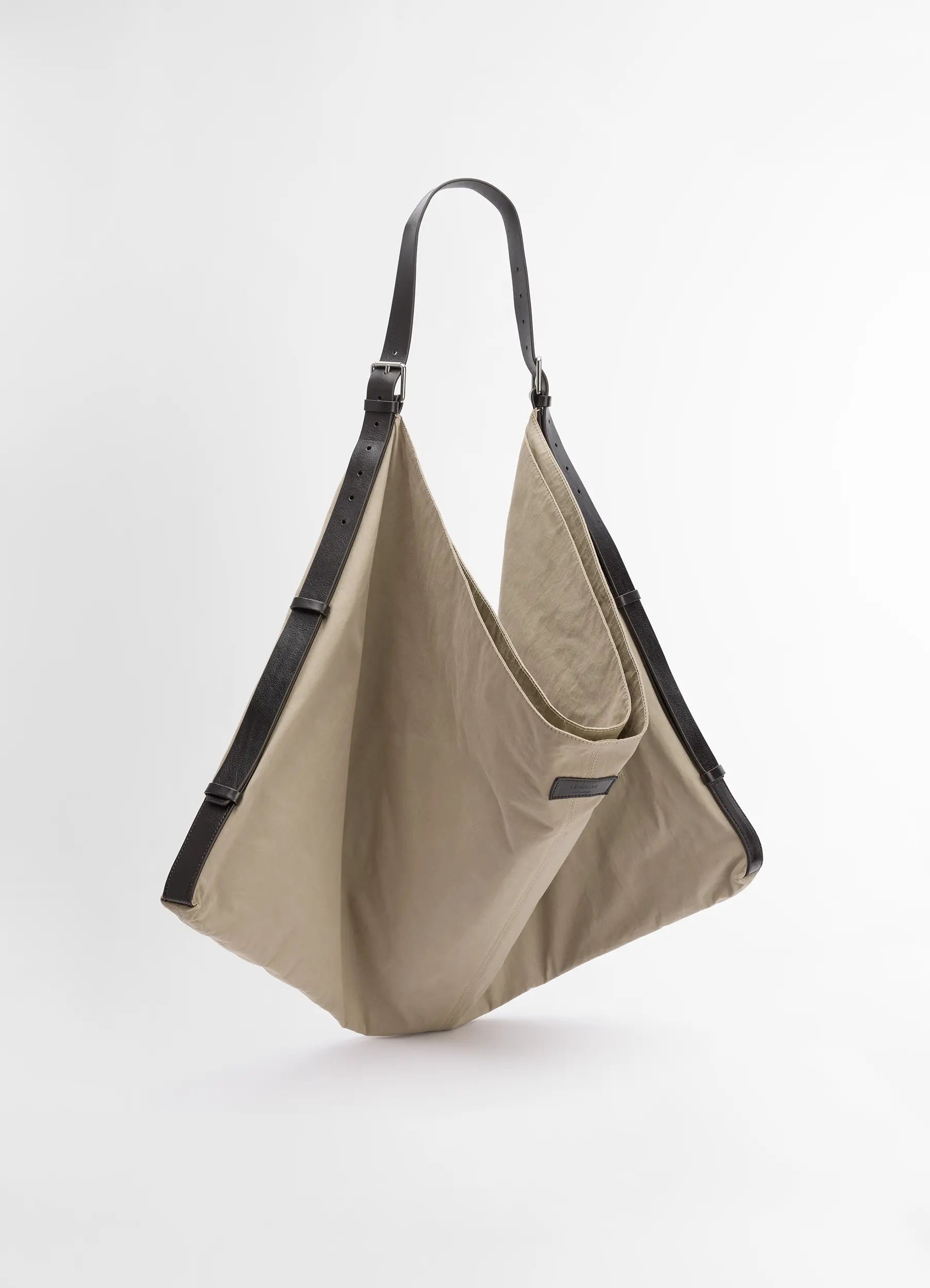 Women's bags with metallic accents and minimalist style for an edgy, fashionable look-FLAG HOBO BAG