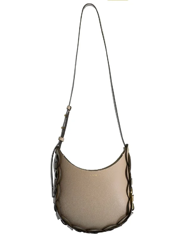 Women's bags with quilted texture and chain strap for a sophisticated yet stylish look-Grey Darryl Small Hobo Bag