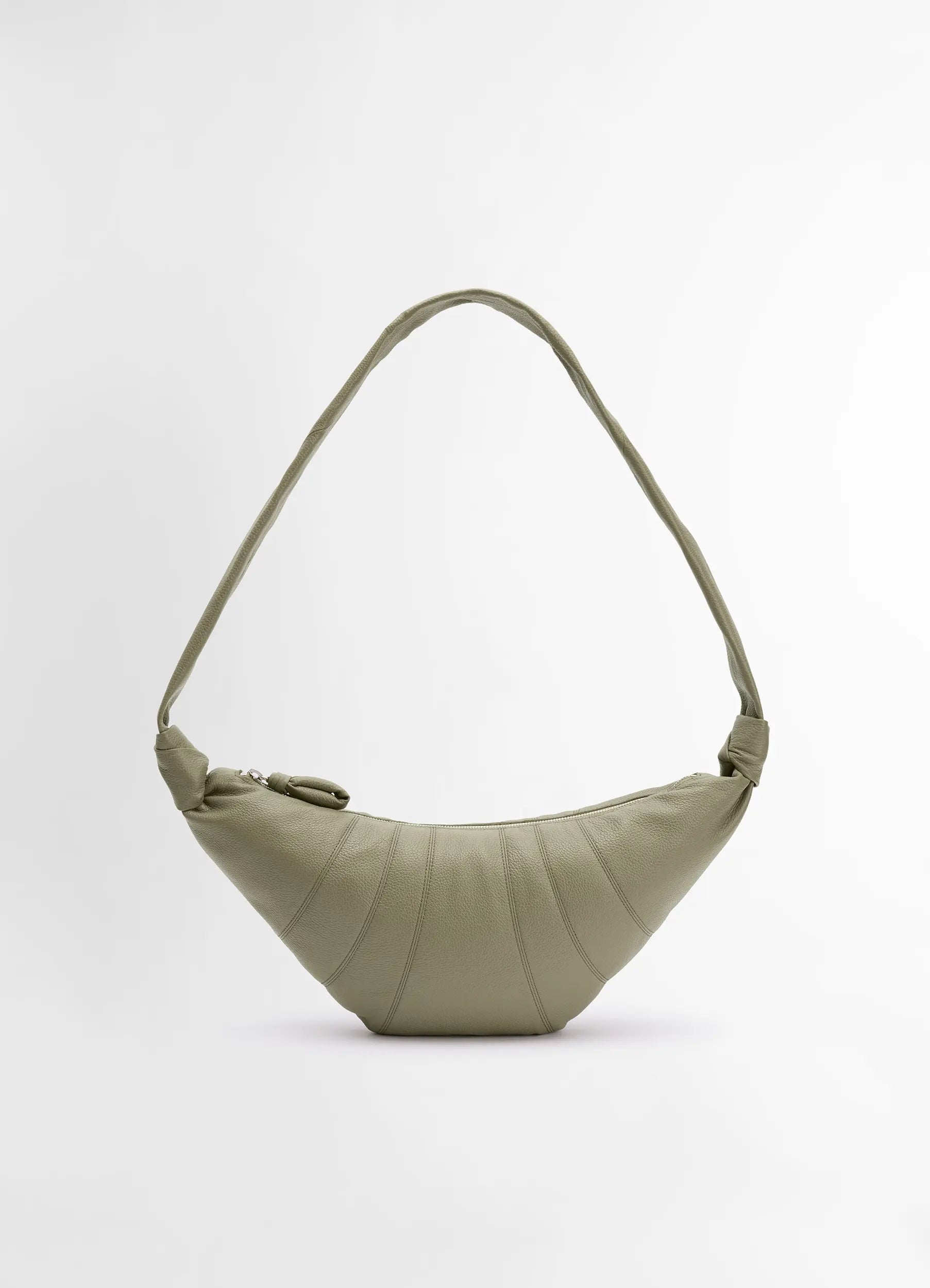 Elegant women's bags with leather detailing and minimalist shape for sophisticated look-MEDIUM CROISSANT BAG