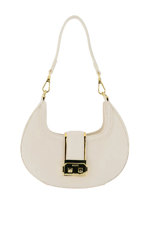 Women's bags with soft fabric and vintage design for a timeless, chic appearance-GIGI CRESCENT BAG