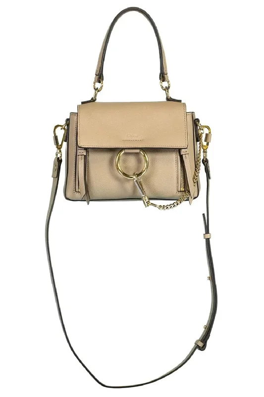 Women's bags with oversized design and long straps for a casual weekend look-Grey Ring Detail Shoulder Bag