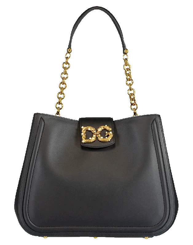 Stylish women's bags with detachable shoulder strap and sleek silhouette for modern wear-DG Amore Shoulder Bag