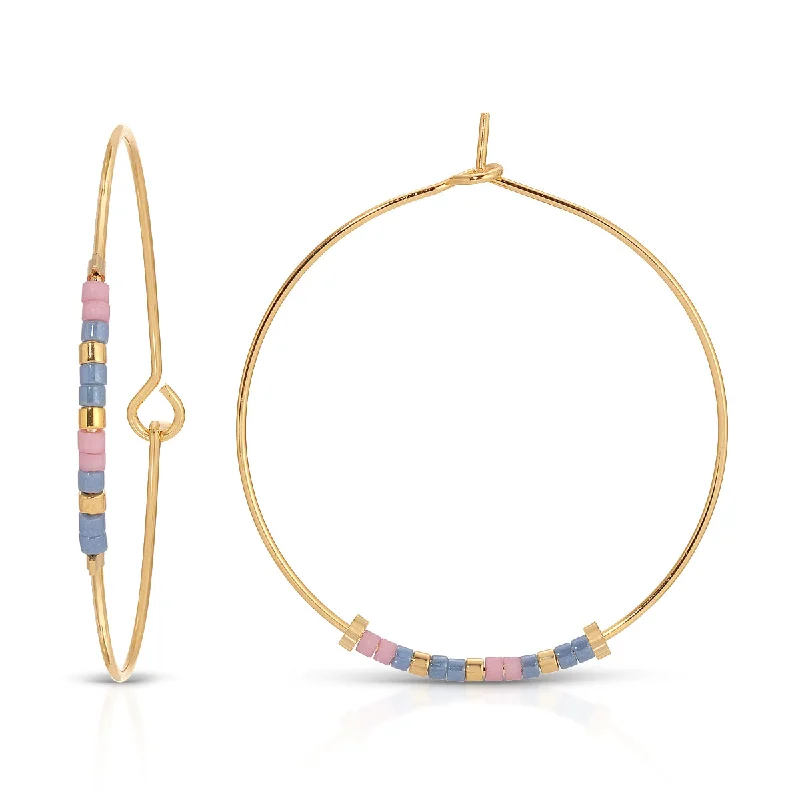 Best hoop earrings with gold-plated finishes for an affordable luxury vibe-Gigi