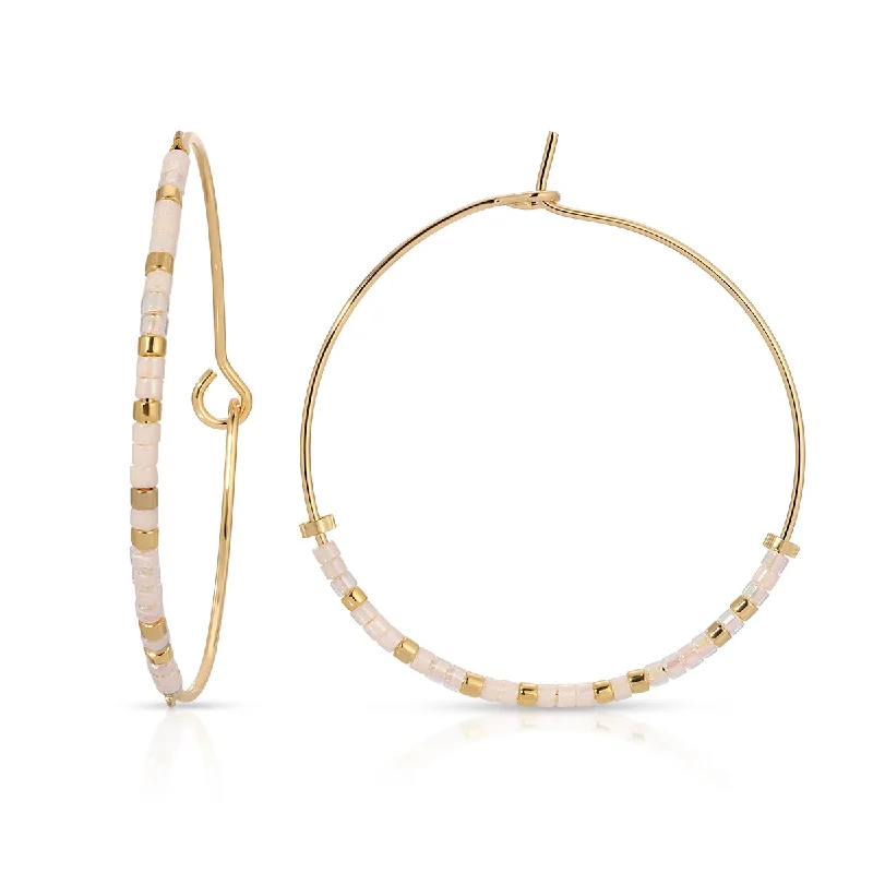 Best hoop earrings with blackened metal for an edgy and bold appearance-Godmother