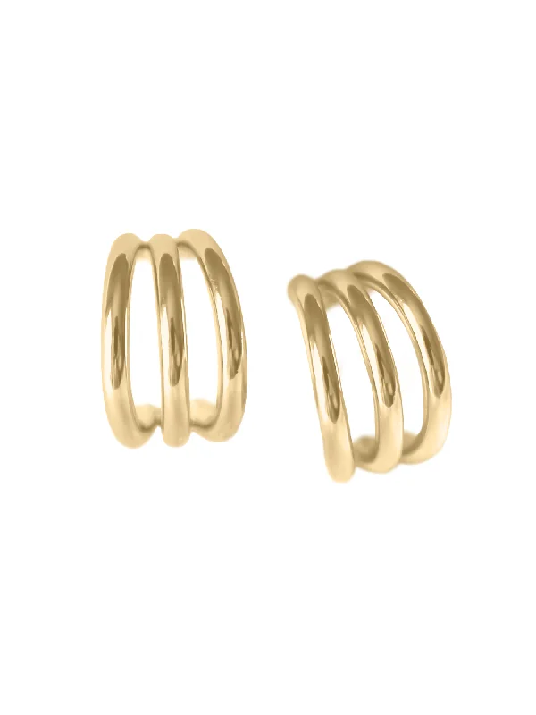 Best hoop earrings with minimal embellishments for a sleek and modern look-Keera Earring