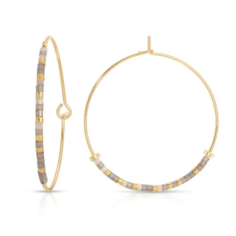 Hoop earrings with diamond-cut surfaces for added sparkle and shine-Kindness