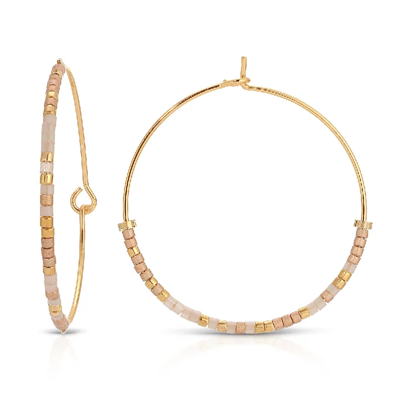 Hoop earrings with rhinestone embellishments for a glamorous and sparkling look-Mother of (1 / 2 / 3 / 4)