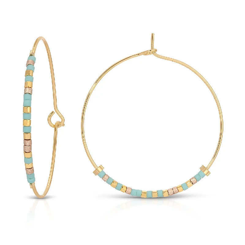 Hoop earrings with a matte finish for a sleek and sophisticated appearance-Redeemed