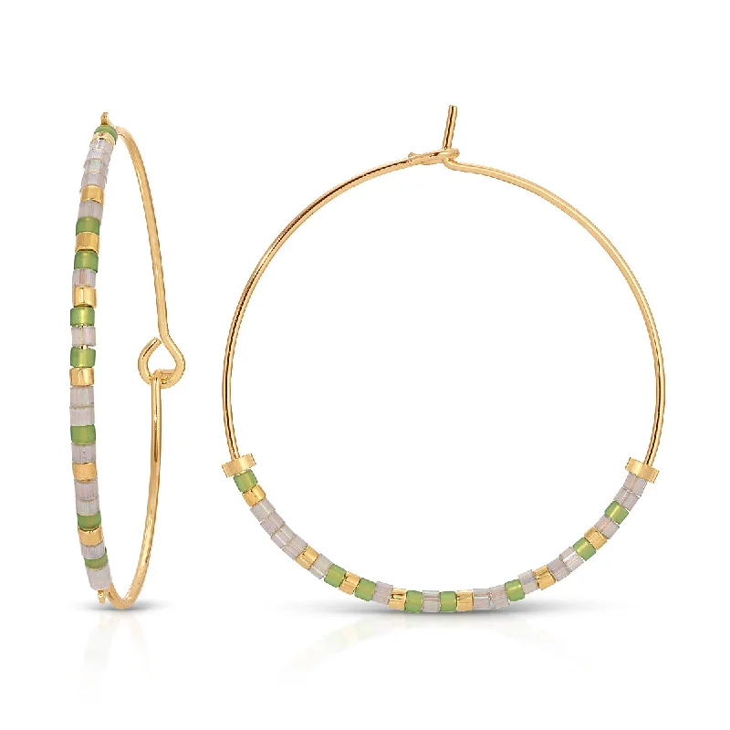 Best hoop earrings with gold for a luxurious and timeless look-Thankful