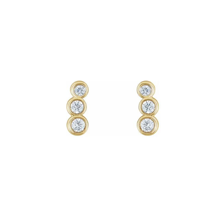 Best hoop earrings with enamel details for a colorful and modern look-The BETTY Earrings