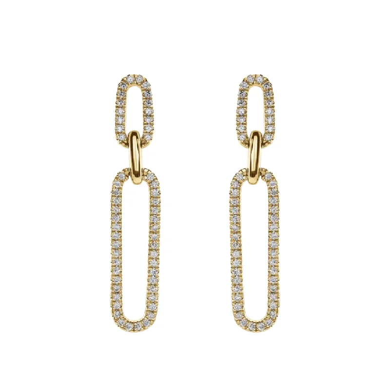 Best hoop earrings with snake chain details for a sleek and modern touch-The JOVANYA Earrings