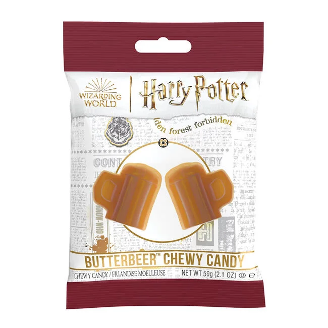 Beautiful necklaces and pendants with butterfly motifs for a whimsical style-Jelly Belly - Harry Potter Butterbeer Chewy Candy Bag