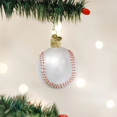 Best necklaces and pendants with turquoise stones for a vibrant boho-chic look-Old World Christmas - Baseball