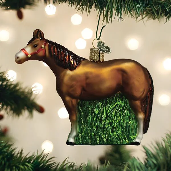 Trendy necklaces and pendants with geometric shapes for a modern aesthetic-Old World Christmas - Quarter Horse