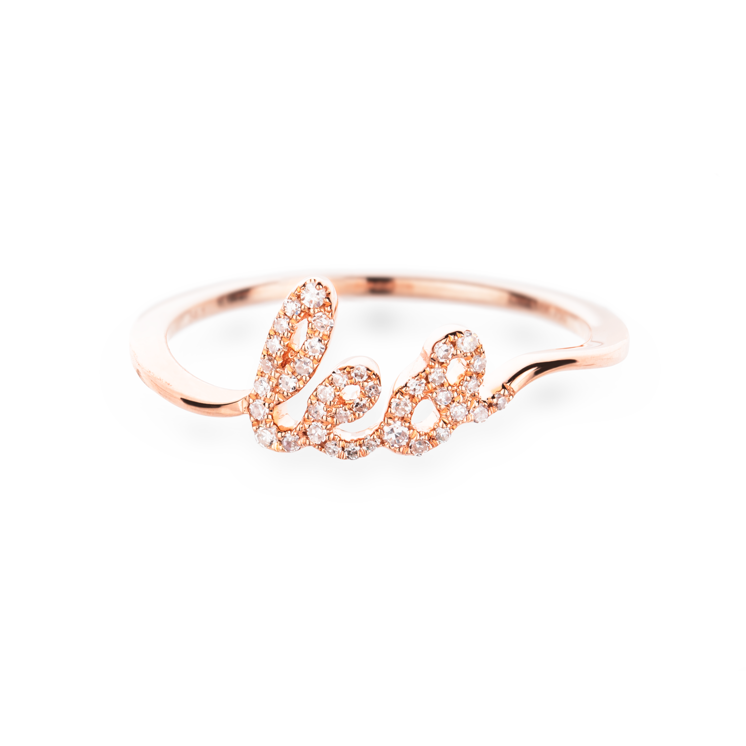 Rings with coral stones for vibrant pop -Ring MY NAME DIAMONDS